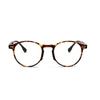Rice Nails Round Frame Anti Blue Light Computer Glasses Women TR90 Prescription Eyeglasses Diopter 0 To 6