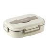 304 Stainless Steel Leak-Proof Insulated Lunch Box for Office and School, Food-Grade Square Bento Box.