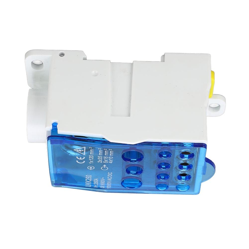 Blue Color Terminal Block Junction Box 690V Junction Box Distribution Box  Splicing Application