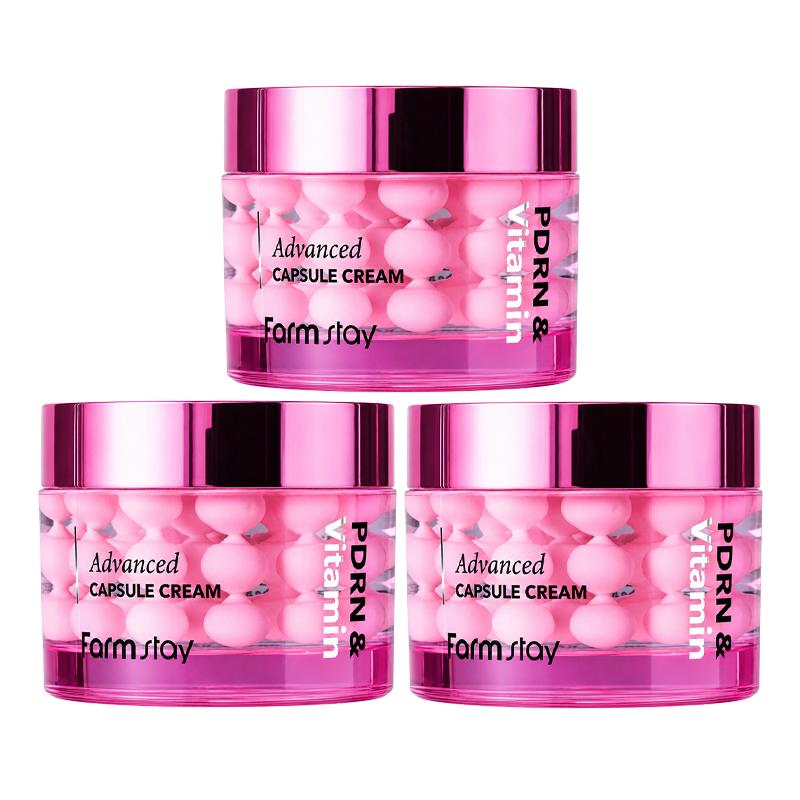 FARM STAY PDRN & Vitamin Advanced Kapselcreme 55ml (3 Optionen)