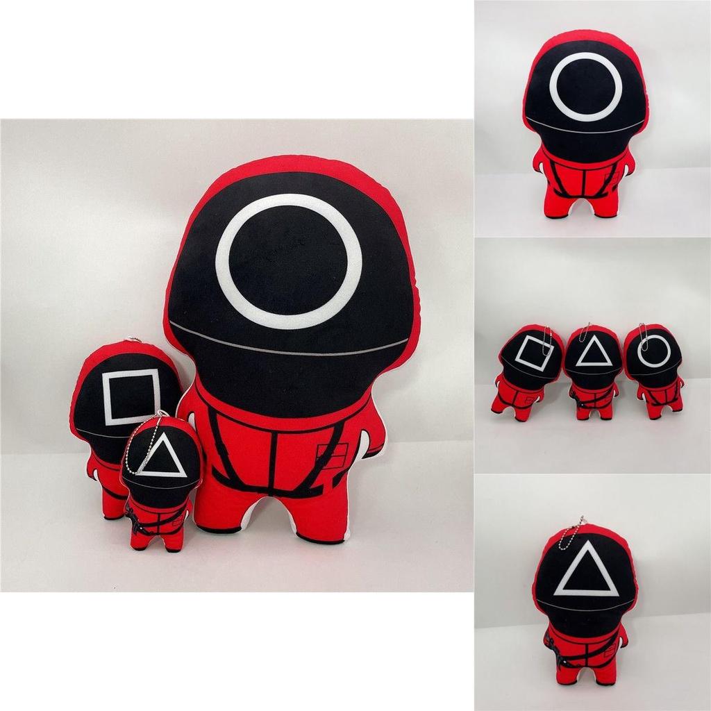 Urocza pluszowa zabawka Squid Game z unikalnym modnym wzorem dla dzieci i dorosłych