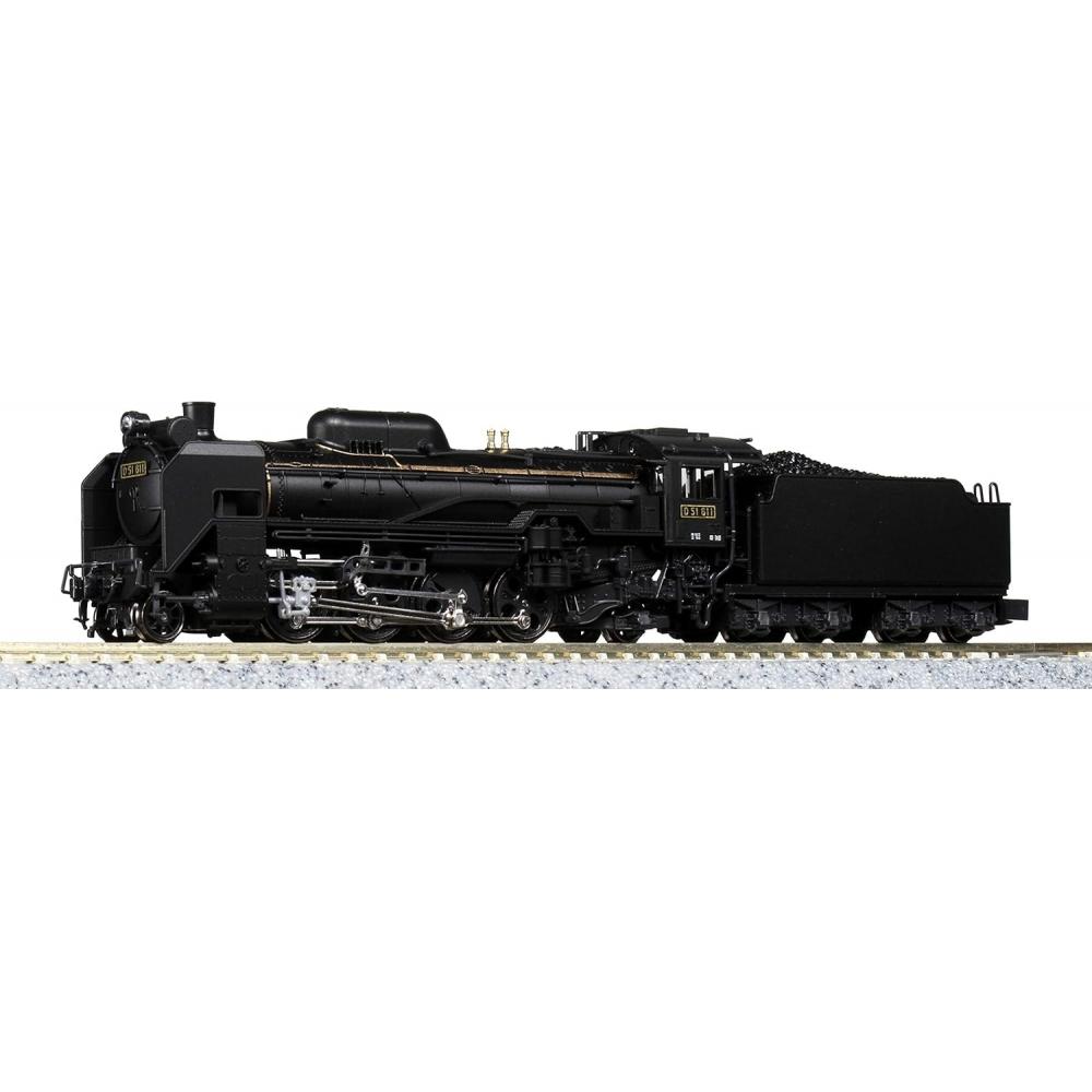 

Kato Kato N Gauge D51 staNdard Type 2016 9 Model traiN Steam Locomotive siNgle Item staNdard Type