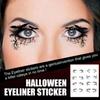 4/8 ζεύγη Αυτοκόλλητα Τατουάζ Ματιών Halloween Eyeliner Δαντέλες Προσώπου Αυτοκόλλητο Μακιγιάζ Αράχνη Ιστός Αράχνης Νυχτερίδα Φεστιβάλ Μακιγιάζ Σχέδιο Διακοσμήσεις
