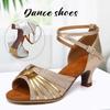 Damen/ Latein Tanzschuhe Weiche Sohle Salsa Tango Modern Square Tanzschuhe Hoher Absatz