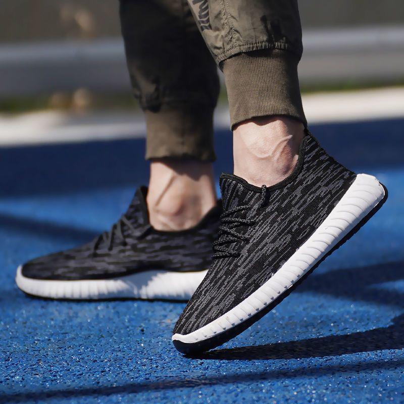 Men's Lightweight Spring Running and Casual Hollow Sports Shoes