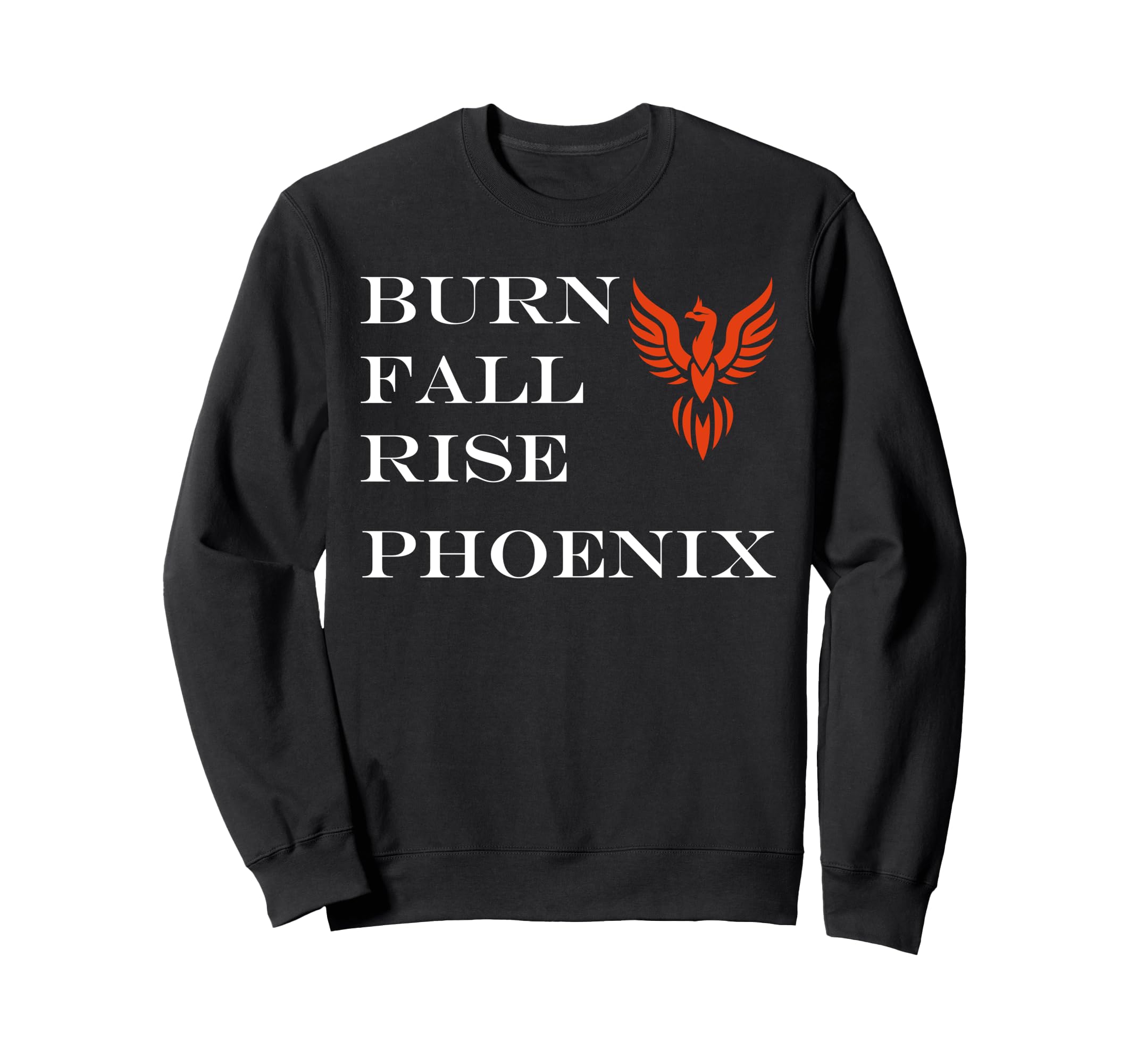

Humor Phoenix Animals Simple Fire Bird Rise Phoenix Sweatshirt чорний