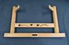 Vintage Japanese Wooden Wadaiko Drum Shime Daiko Taiko with Stand & Stick, As-is