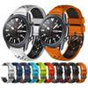 Bracelet 22 mm Pour Samsung Galaxy Watch 46 mm/Watch 3 45 mm / S3 SM-R760 SM-R770 SM-R840 SM-R800 Bracelet en Silicone Bracelet Ceinture