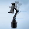 Vehicle Cupholder Tablets Bracket with Expandable Base for Pad 4-12.9inch Devices