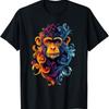 Affen Tierwelt Natur Buntes Affen T-Shirt