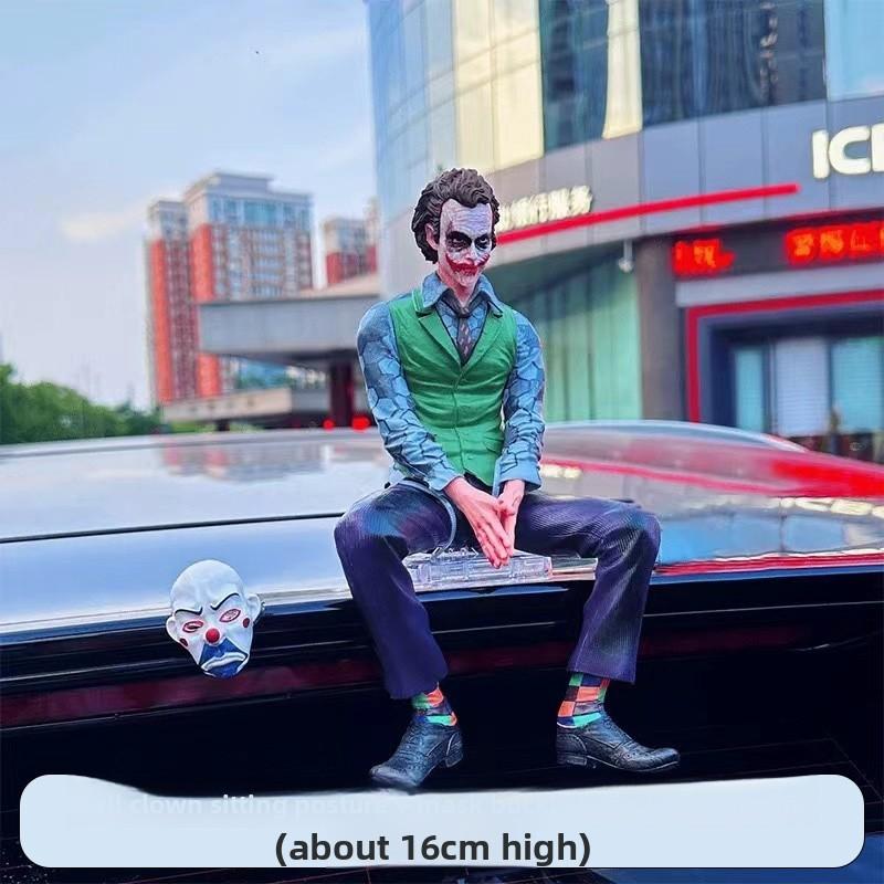 Suicide Squad The Joker Car Topper Decoration With Polyester Material For Car Enthusiasts