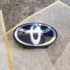 3D Car Logo Front Grill Hood Hybrid Blue Emblem for Toyota Corolla Camry RAV4 Hilux CHR Highlander Yaris Vios Alphard Prius Reiz