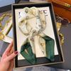 Silk scarf women's neck new scarf with coat 70 small square scarf scarf mother high-end scarf