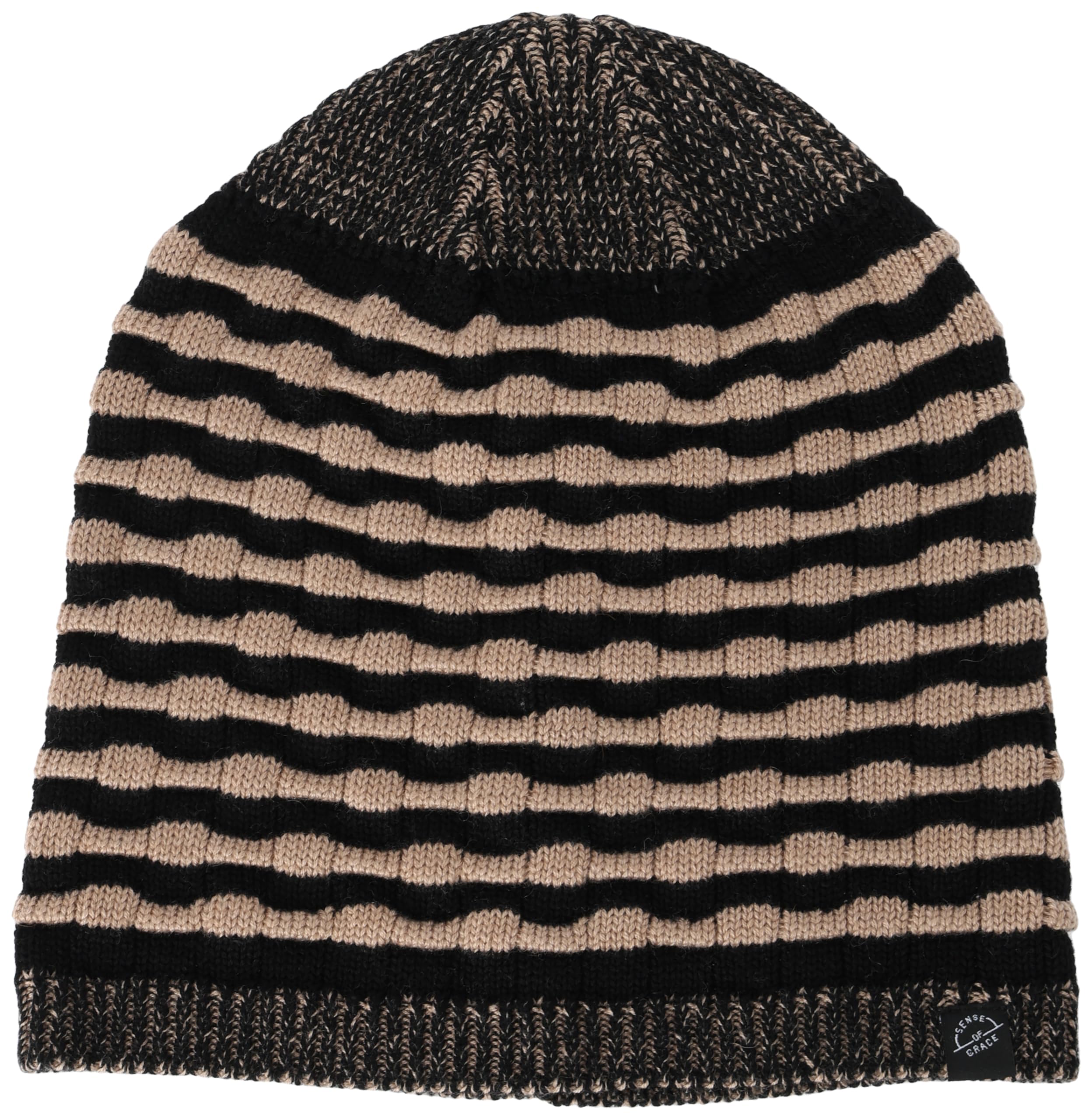 Шапка-бини Sense of Grace WAVE WATCH, Бежевая