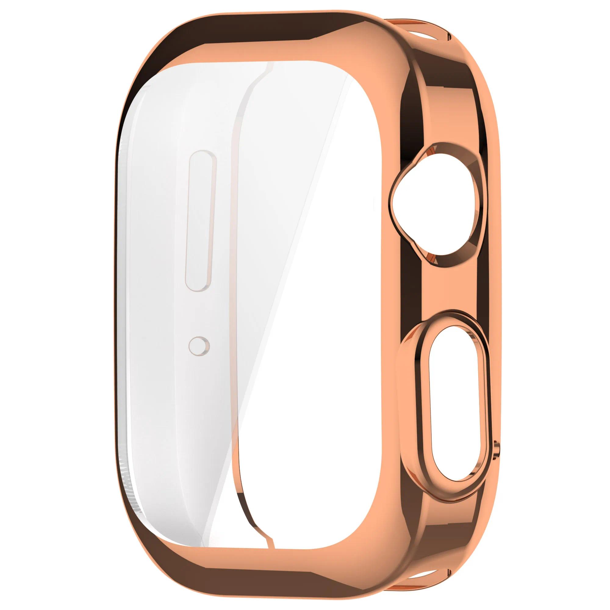 

TPU Plating Case for Huawei Watch D2 Soft Slim Protective Cover with Screen Protector & Scratch Resistance for Full Coverage Huawei Watch D2 рожевий колір золота