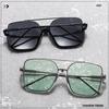 2026 Unisex Retro Korean Double Bridge Sunglasses - Large Frame UV Protection