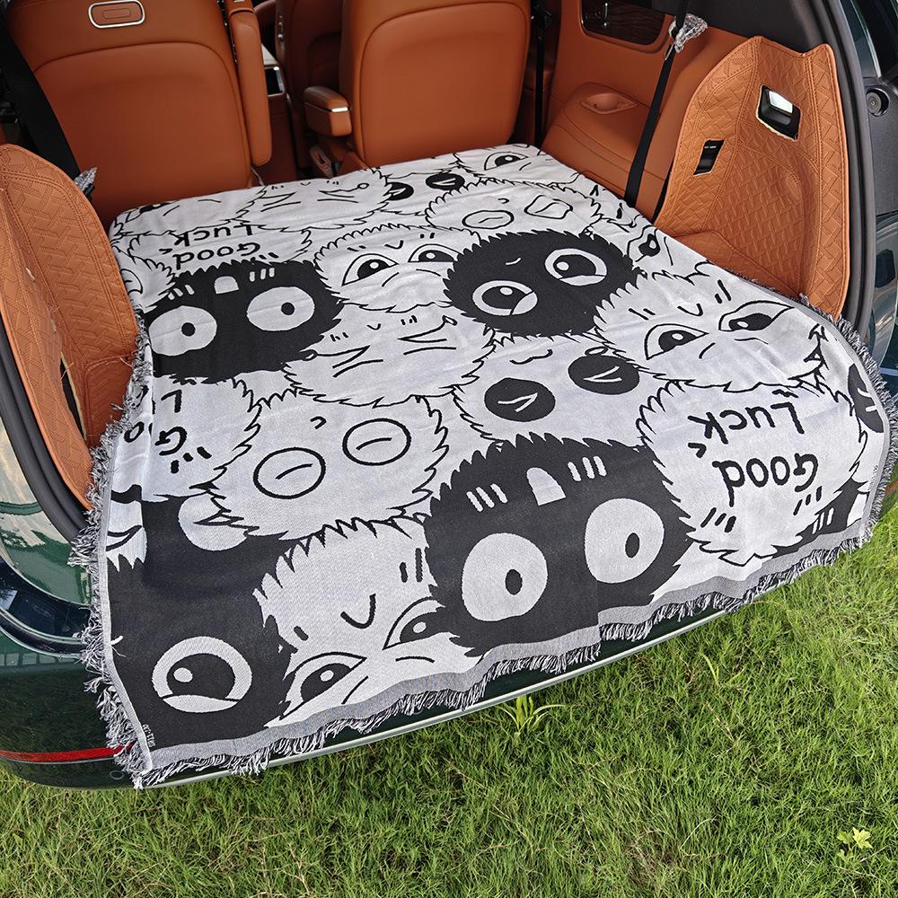 Outdoor Picnic Mat with Moisture-Proof Polyester Cloth 180x380