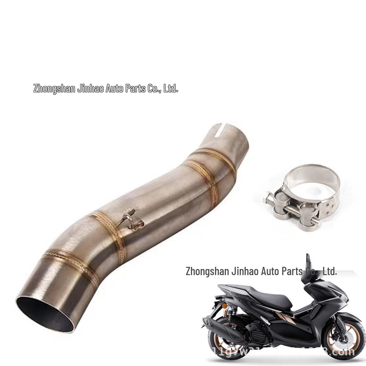 CBR300 Stainless Steel Mid-Pipe for Motorcycle Exhaust Modification, Easy Installation