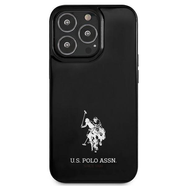Kryt zadního panelu U.S.. Polo PU US Polo USHCP13LUMHK iPhone 13 Pro / 13 6,1" černý/black hardcase Logo koně
