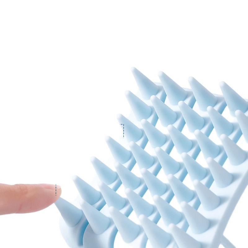 New Shampoo Artifact Silicone Shampoo Comb Scalp Massage Head Special Shampoo Cleaning Bathroom Shampoo Comb