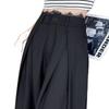 2026 Spring/Autumn High Waist Lace Suit Straight-Leg Pants