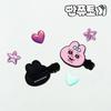Tear clip (2-pack) straight hair clip small claw clip bangs pin character hair clip hair claw clip hair clip