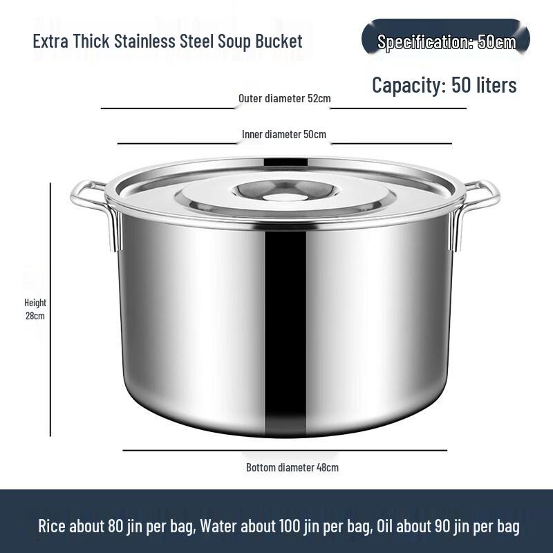 JPHZNB Stainless Steel Multi-Purpose Pot