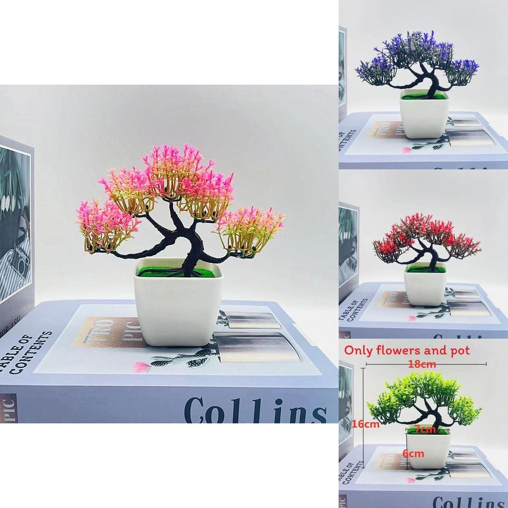 Faux Pine Plant With Injection Molding For Office Display