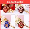 Unique Chinese Cultural Fortune Bag Key Ring In Vibrant Colors Ideal For Any Occasion