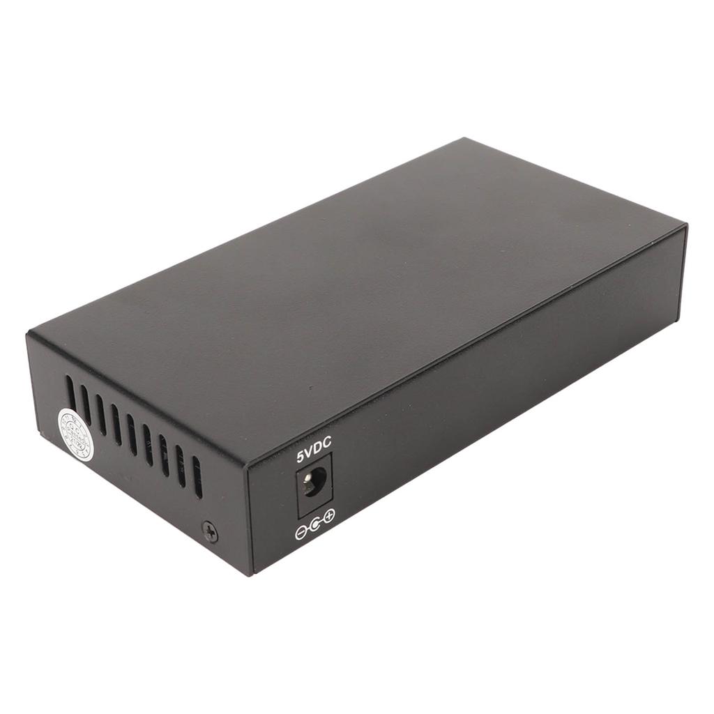 SFP Fiber Switch 6 Ports 10 100 1000M Self Adaptive LED Indicator Ethernet Optical Switch for