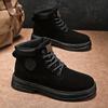 Stivali Alla Moda High-Top - Design High-Top con Lacci, Lavorazione Resistente, Indossabili in Tutte le Stagioni