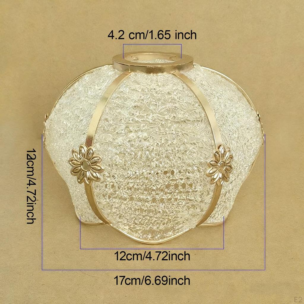 E27 Lamp Shade Lampshade Creative Table Lightshade Fashion Pendant Light Cage Cover for