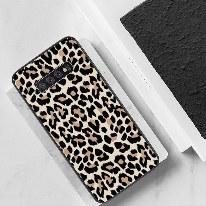 

Чехол для телефона с леопардовым принтом для Samsung Galaxy S7 Edge Plus S9 S20Plus S20ULTRA S10lite S225G S10 S10 plus