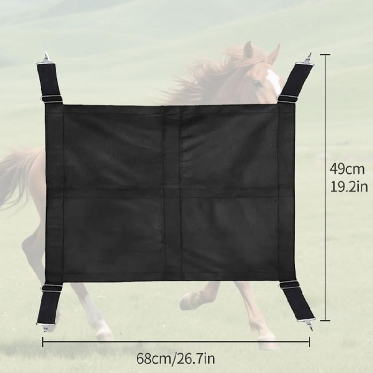 High Quality Fabric Horse Stall Guard With Reliable Fasteners For Controlled Movement And Air Flow 68cm Width