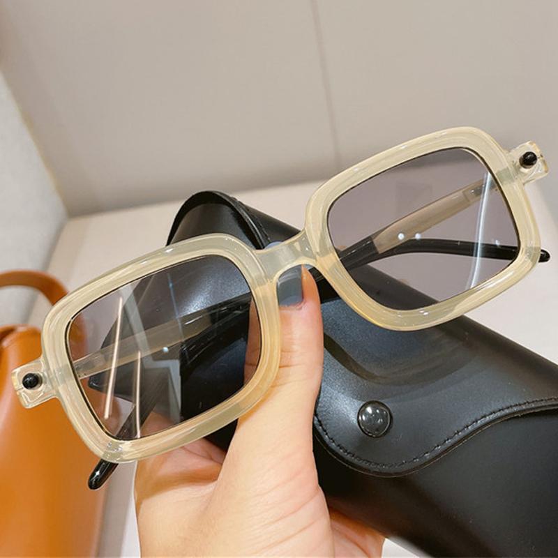 Luxury Retro Sunglasses for Men Fashion Square Shades Glasses Women Vintage Punk Vasos Steampunk  Hombre Oculos