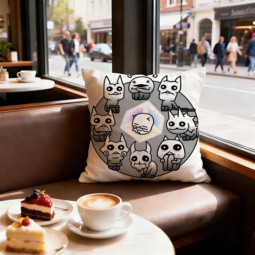 Game The Battle Cats Cushion Cover Decorative Cushions Covers Cover Sofa x Pillow Piece x x Pillowcase