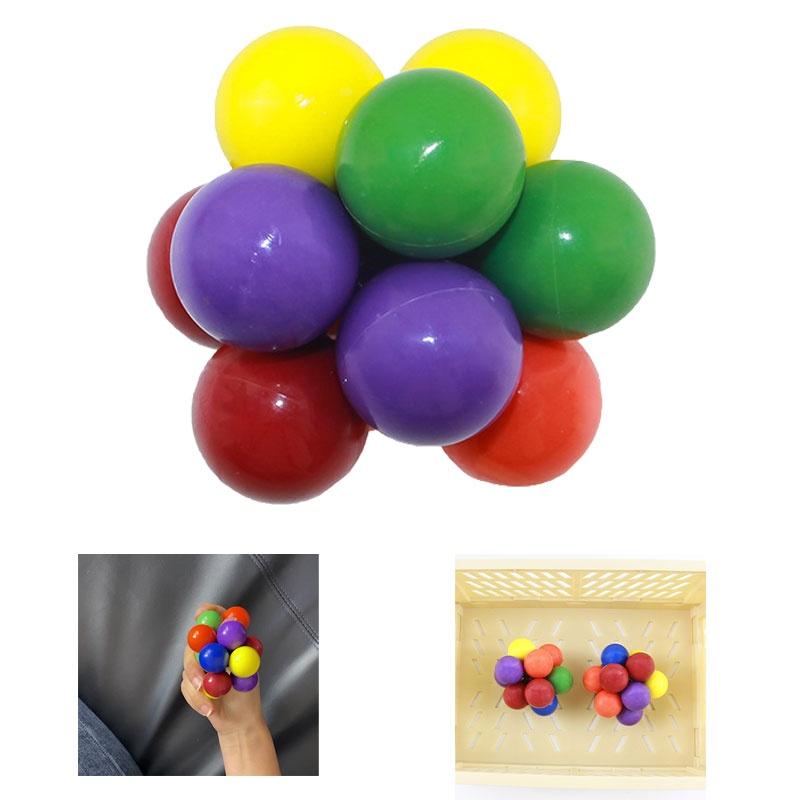 Multifunctional Magic Ball For Stress Relief And Brain Exercise Plastic Material