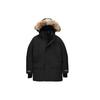 Canada Goose Sherridon Series Black Label Fur Lined Hooded Zipper Mid-Length Work Parka Unisex Outerwear 2073MB-61