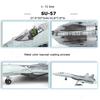 1/72 Scale SU-57 Fighter Jet Quick Build Model Kit Plastic Millitary Jet Toy Gift for Adults and Kids