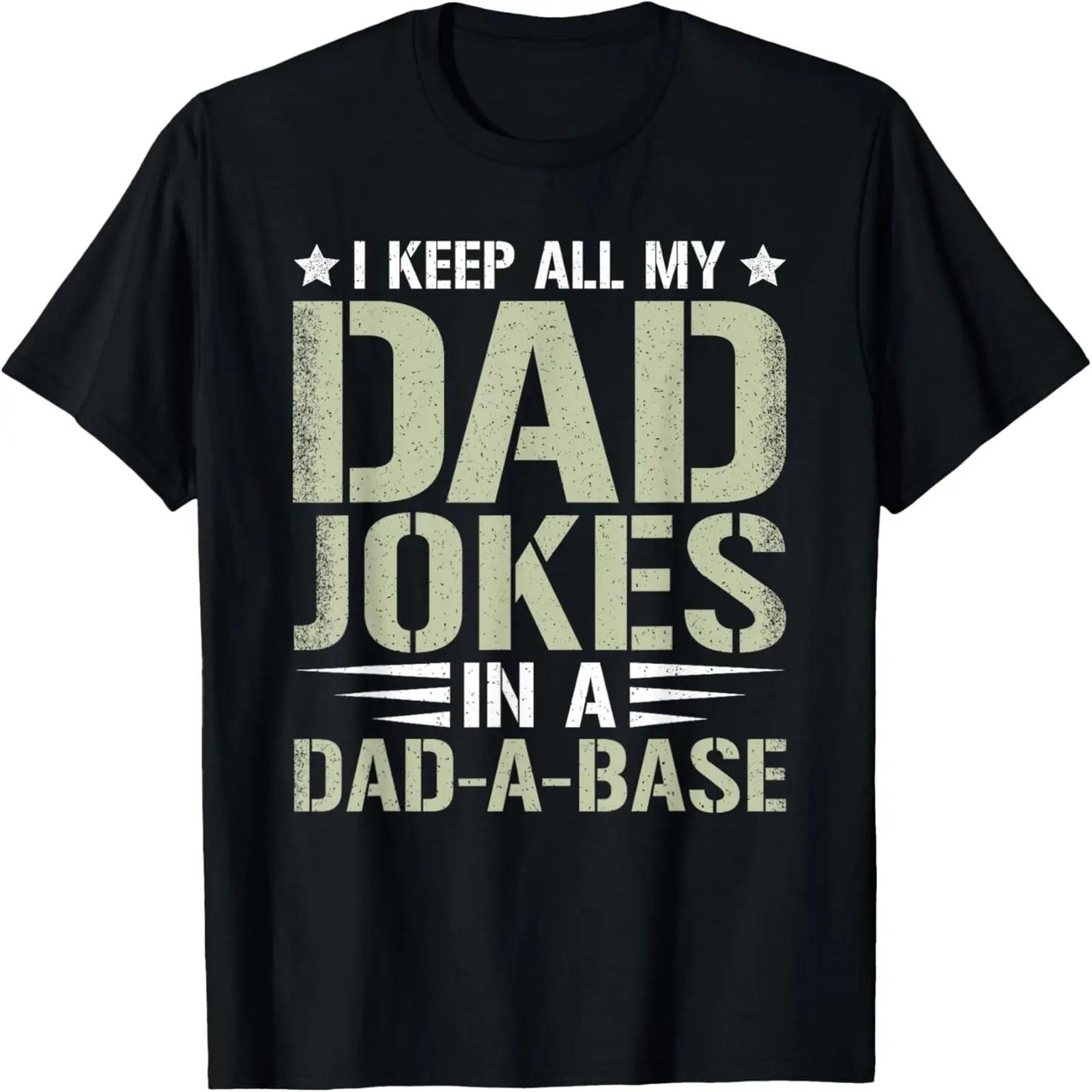 Funny Dad Saying Graphic Vintage Dad Jokes Dad-A-Base T-Shirt XXXXXL чёрный