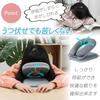 Face-down pillow, designed by a chiropractor, perfect for face-down sleeping, naps, and office use. Foldable pillow cushion.