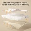 Elderly Incontinence Underwear Urine Leakage Protection Breathable Washable Reusable Adults Seniors Cotton Diaper Briefs Panties with Side Button