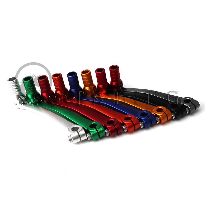 Motorcycle CNC Aluminum Folding Gear Shift Lever For Kayo Apollo Bosuer 110/125/140/150/160/250cc Dirt Bike Pit Bike Accessories