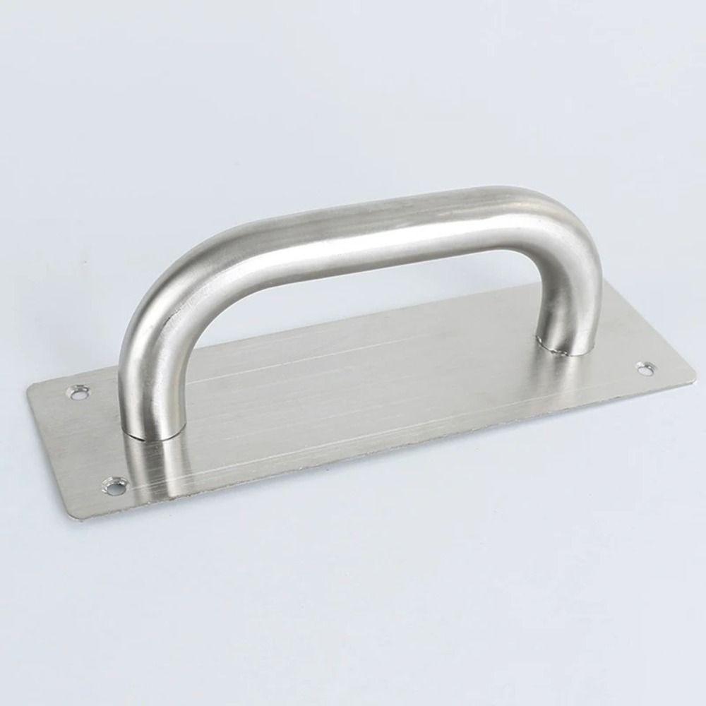 Furniture Handle Heavy Duty Barn Door Pull Stainless Steel Gate Door Handle Door Plate Handle  Push