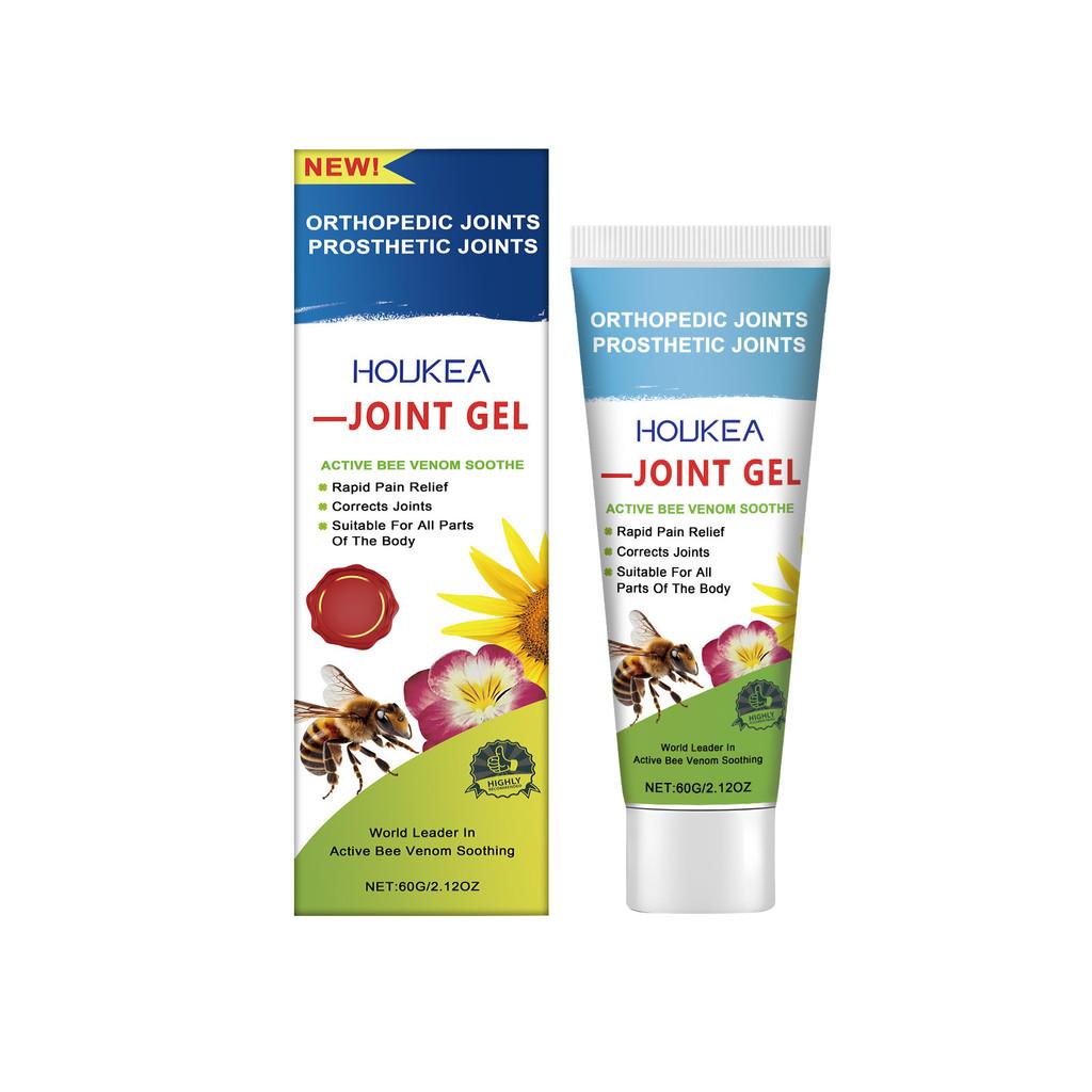 

Houkea Bee Venom Joint Care Cream Gentle Soothing Moisturizing Formula For Knees And Wrists 60g