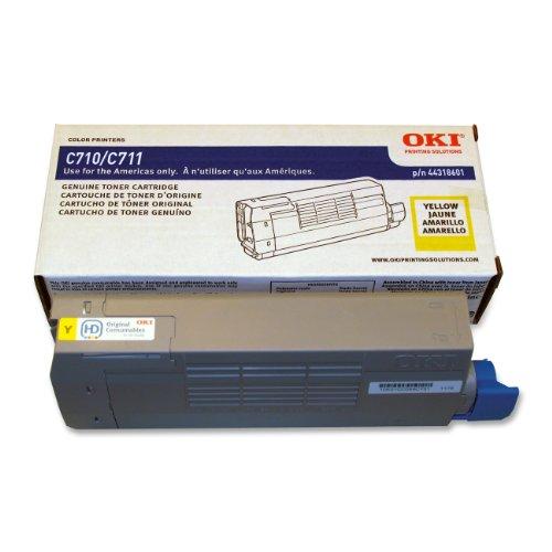 

Okidata 44318601 C711 Toner Cartridge (Yellow) in Retail Packaging
