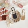 Hand-Crocheted Flower Bag For 15/17Cm Doll Dollhouse Kids Toys Doll Satchel Baby Clothes Cute Doll Accessories
