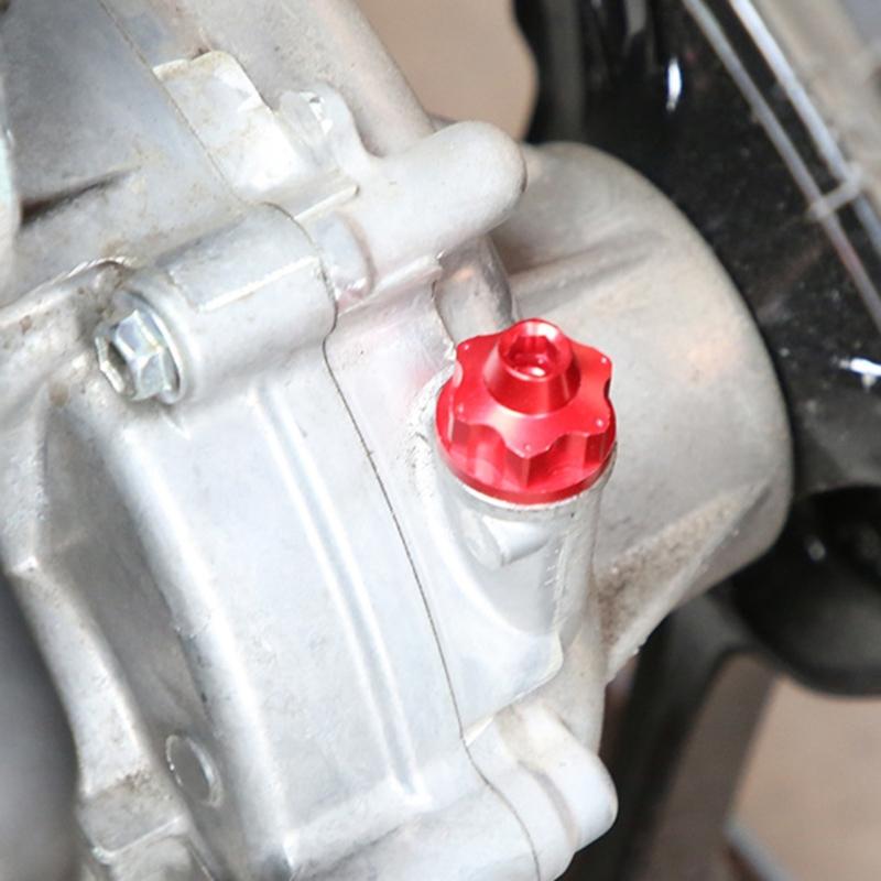 Gear Oil Tank Caps Screw Aluminum Gear Screw Motorcycle Modification Accessory