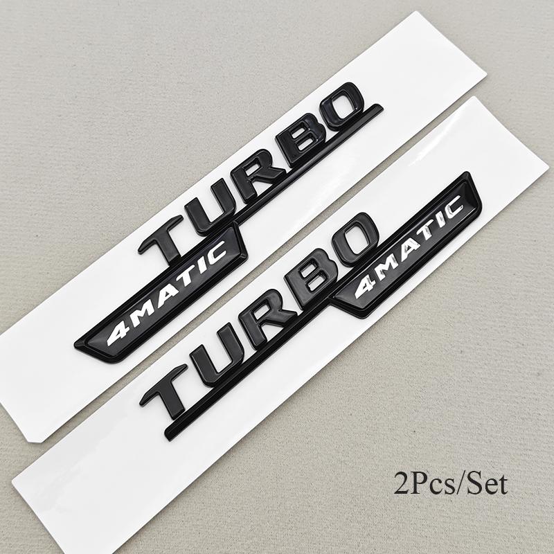 3D ABS Chrome Car Letters Logo A45 A45 S TURBO 4MATIC Stickers Rear Trunk Emblem Badge For Mercedes Benz AMG A45 A45S W177 W176