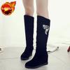Fashion Long Boots for Women Autumn High Heels Elegant Heeled Knee Shaft Shoes Woman Winter 2024 Y2k Novelty Large Size Warm New Spring